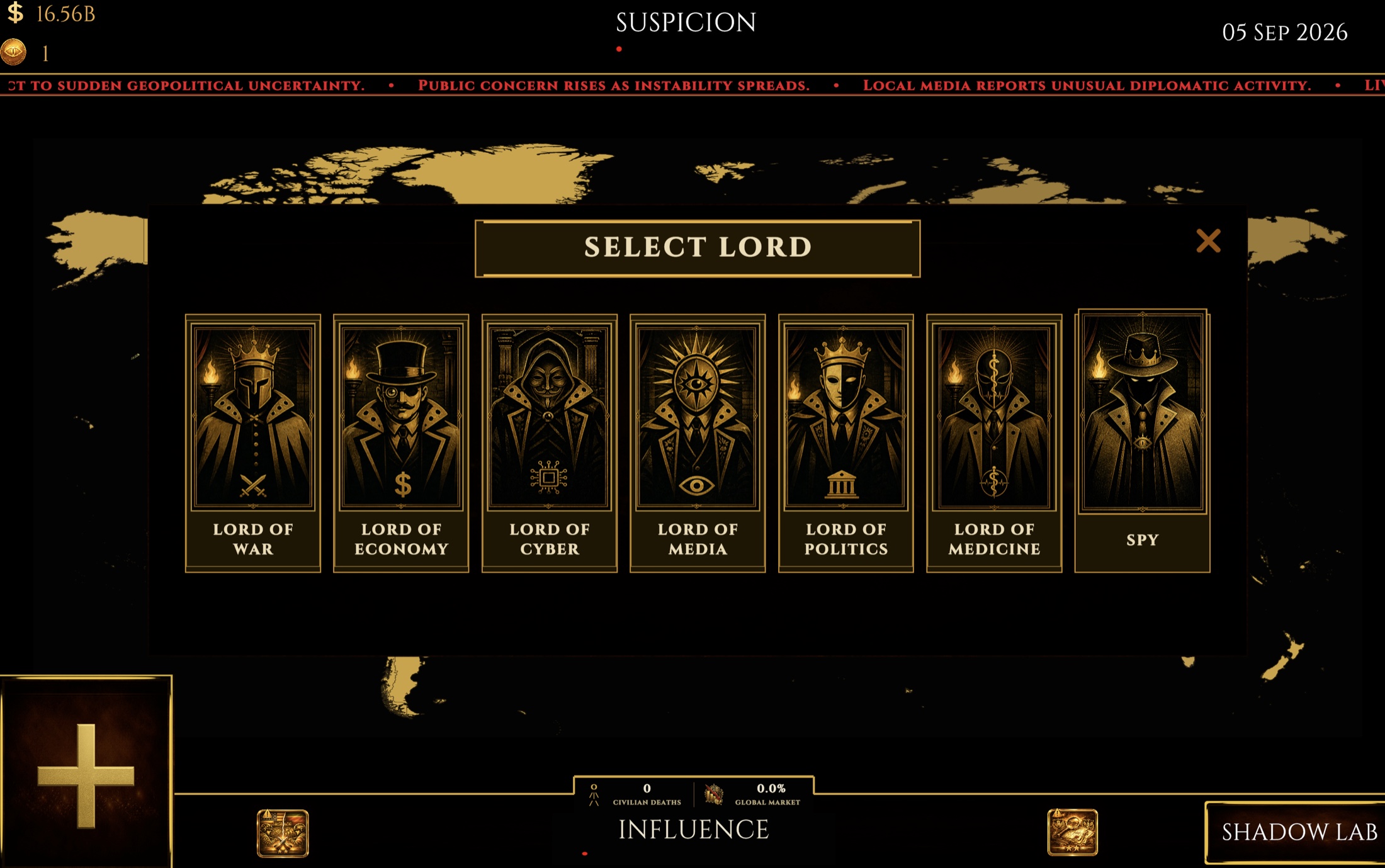 Choose your lord — including the new Lord of Medicine