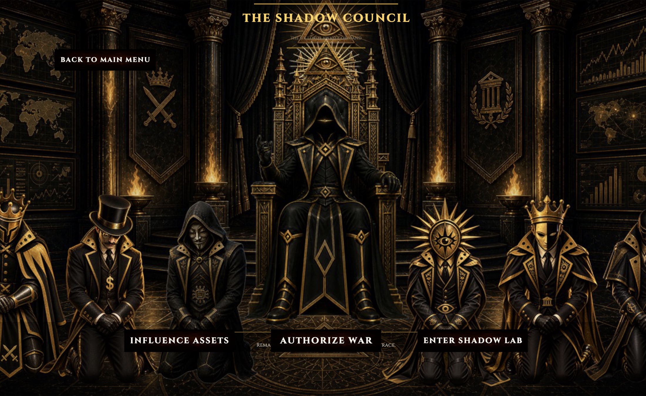 World Order: the Shadow Council and its six lords